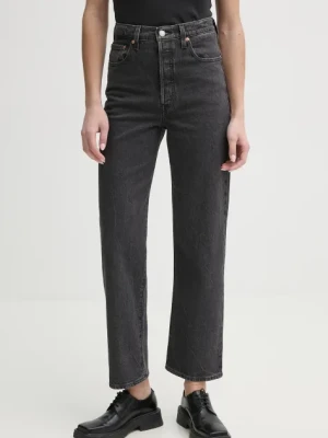 Levi's jeansy RIBCAGE STRAIGHT damskie high waist