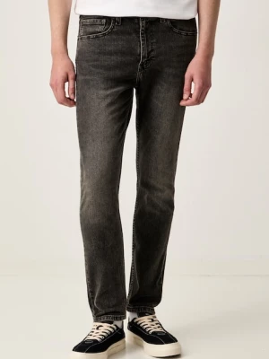 Levi's jeansy slim taper męskie 515 SLIM FIT STRAIGHT szary