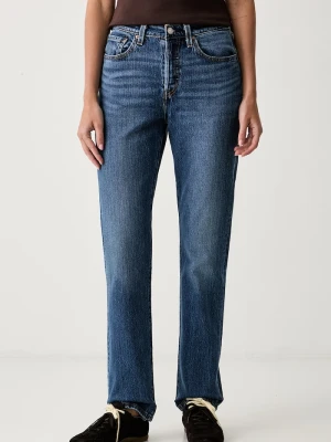 Levi's jeansy straight damskie 501® JEANS FOR WOMEN niebieski