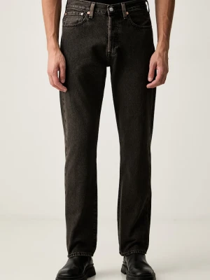 Levi's jeansy straight męskie 501® LEVIS®ORIGINAL FIT czarny