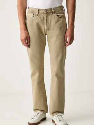 Levi's jeansy straight męskie 501® LEVIS®ORIGINAL FIT zielony