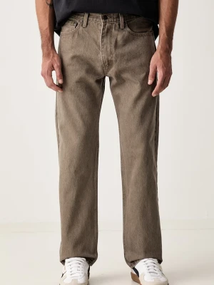 Levi's jeansy straight męskie 555 RELAXED STRAIGHT brązowy