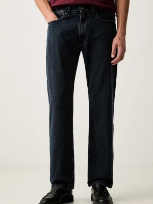 Levi's jeansy straight męskie 555 RELAXED STRAIGHT granatowy