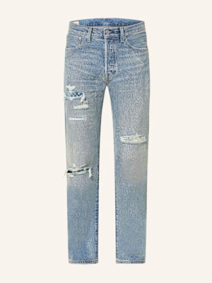 Levi's® Jeansy W Stylu Destroyed 501 Regular Fit blau