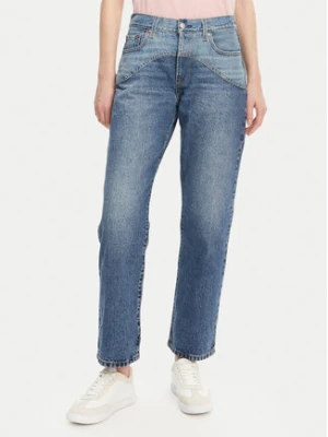 Levi's® Jeansy Western 501® 001V3-0001 Niebieski Regular Fit