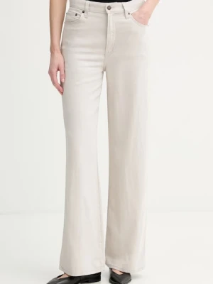 Levi's jeansy wide leg damskie RIBCAGE WIDE LEG H223