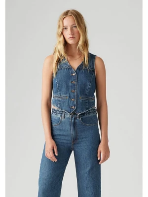 Levi's Kamizelka dżinsowa w kolorze niebieskim rozmiar: L