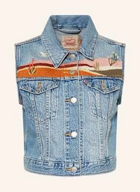 Levi's® Kamizelka Jeansowa blau