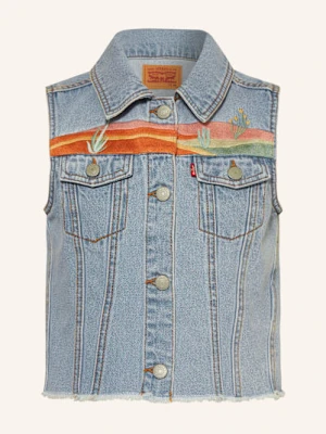 Levi's® Kamizelka Jeansowa blau