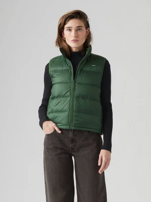 Levi's Kamizelka pikowana w kolorze zielonym rozmiar: M