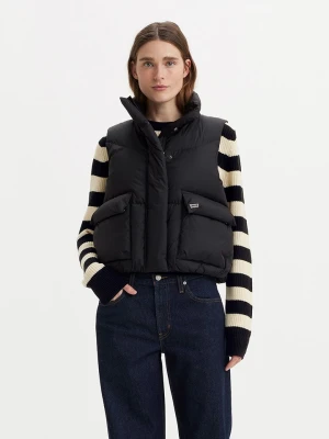 Levi's Kamizelka puchowa w kolorze czarnym rozmiar: S