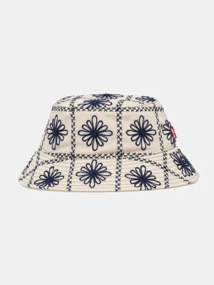Levi's kapelusz kolor beżowy 002GQ-0000