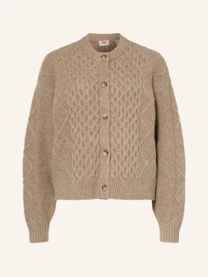 Levi's® Kardigan Charlotte beige BRĄZOWY