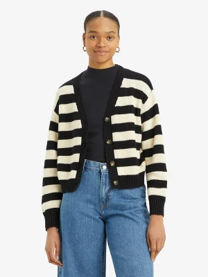 Levi's Kardigan w kolorze czarno-beżowym rozmiar: L