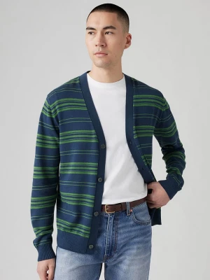 Levi's Kardigan w kolorze granatowo-zielonym rozmiar: XL