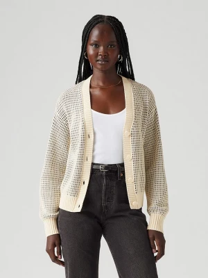 Levi's Kardigan w kolorze kremowo-niebiesko-czarnym rozmiar: L