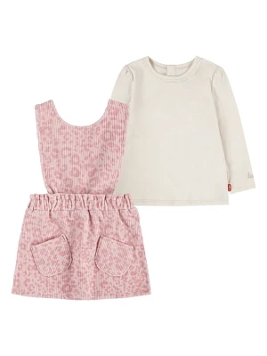 Levi's Kids 2-częściowy zestaw w kolorze beżowo-jasnoróżowym rozmiar: 74
