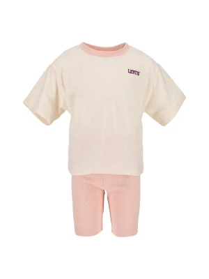 Levi's Kids 2-cześciowy zestaw w kolorze jasnoróżowym rozmiar: 128-140