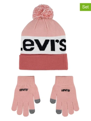 Levi's Kids 2-częściowy zestaw w kolorze jasnoróżowym rozmiar: onesize