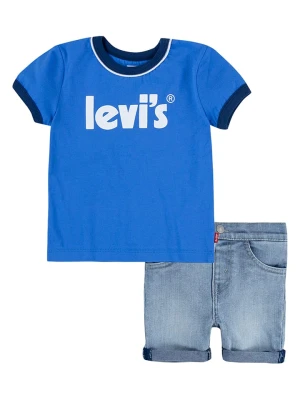 Levi's Kids 2-częściowy zestaw w kolorze niebieskim rozmiar: 68