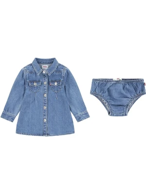 Levi's Kids 2-częściowy zestaw w kolorze niebieskim rozmiar: 74
