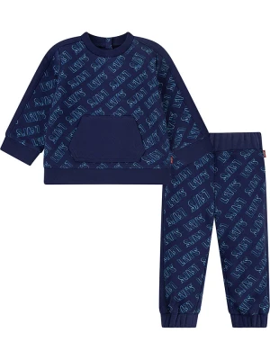 Levi's Kids 2-częściowy zestaw w kolorze niebieskim rozmiar: 86