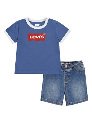Levi's Kids 2-częściowy zestaw w kolorze niebieskim rozmiar: 86