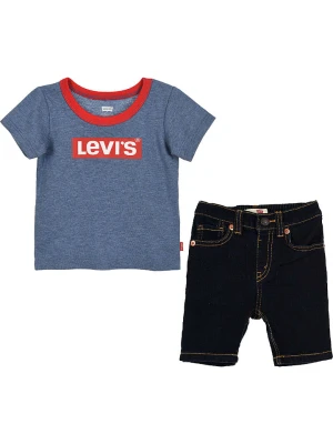 Levi's Kids 2-częściowy zestaw w kolorze niebiesko-czarnym rozmiar: 80