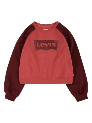 Levi's Kids Bluza w kolorze czerwonym rozmiar: 158