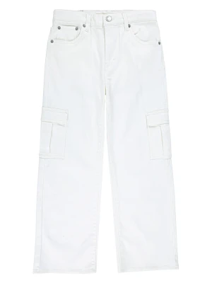 Levi's Kids Bojówki dżinsowe "'94 - Baggy" w kolorze białym rozmiar: 152