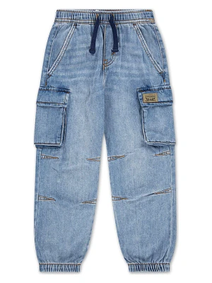 Levi's Kids Bojówki dżinsowe w kolorze błękitnym rozmiar: 98