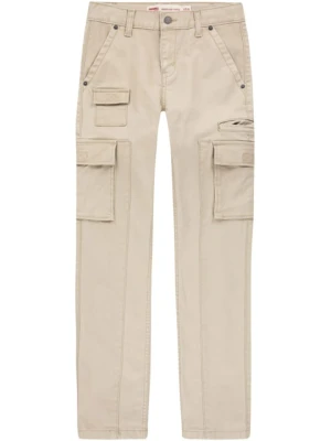 Levi's Kids Bojówki w kolorze beżowym rozmiar: 128