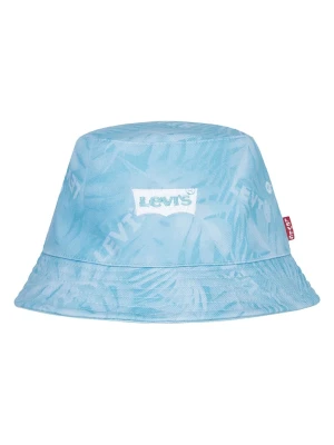 Levi's Kids Dwustronny kapelusz w kolorze błękitnym rozmiar: onesize