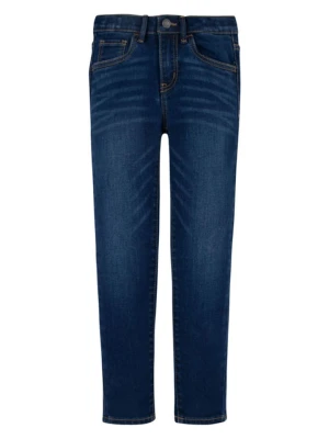 Levi's Kids Dżinsy "710" - Super Skinny fit - w kolorze granatowym rozmiar: 140