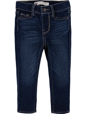 Levi's Kids Dżinsy "710" - Super Skinny fit - w kolorze granatowym rozmiar: 80
