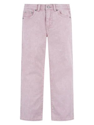 Levi's Kids Dżinsy - Wide leg - w kolorze jasnoróżowym rozmiar: 128