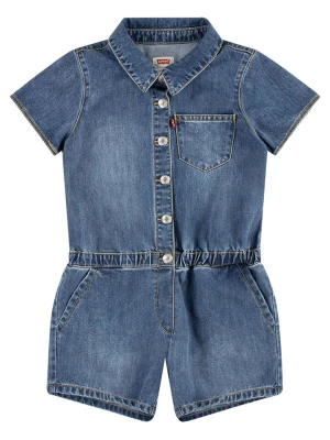 Levi's Kids Kombinezon dżinsowy w kolorze niebieskim rozmiar: 128