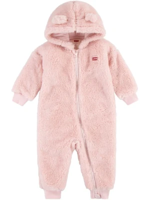 Levi's Kids Kombinezon pluszowy w kolorze jasnoróżowym rozmiar: 80