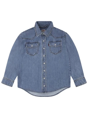 Levi's Kids Koszula dżinsowa w kolorze niebieskim rozmiar: 128