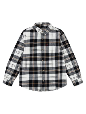 Levi's Kids Koszula w kolorze czarno-biało-jasnobrązowym rozmiar: 140