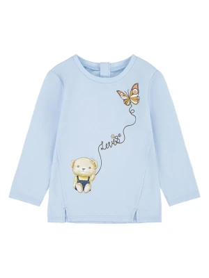 Levi's Kids Koszulka "Bear notched" w kolorze błękitnym rozmiar: 74