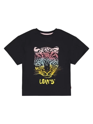 Levi's Kids Koszulka "Leopard" w kolorze czarnym rozmiar: 110