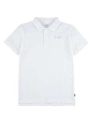 Levi's Kids Koszulka polo w kolorze białym rozmiar: 152