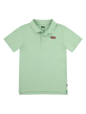 Levi's Kids Koszulka polo w kolorze zielonym rozmiar: 128
