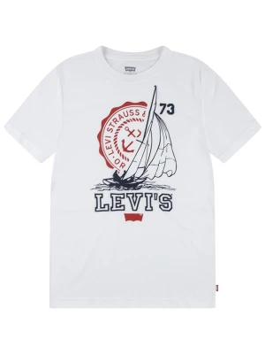 Levi's Kids Koszulka w kolorze białym rozmiar: 116