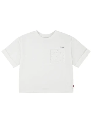 Levi's Kids Koszulka w kolorze białym rozmiar: 128