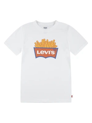 Levi's Kids Koszulka w kolorze białym rozmiar: 128