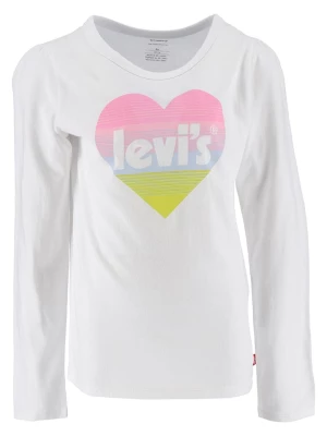 Levi's Kids Koszulka w kolorze białym rozmiar: 80