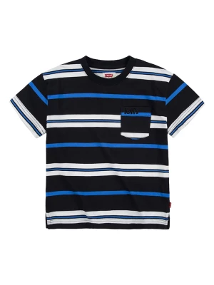 Levi's Kids Koszulka w kolorze czarno-niebieskim rozmiar: 176