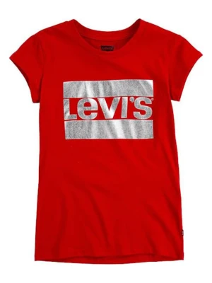 Levi's Kids Koszulka w kolorze czerwonym rozmiar: 128